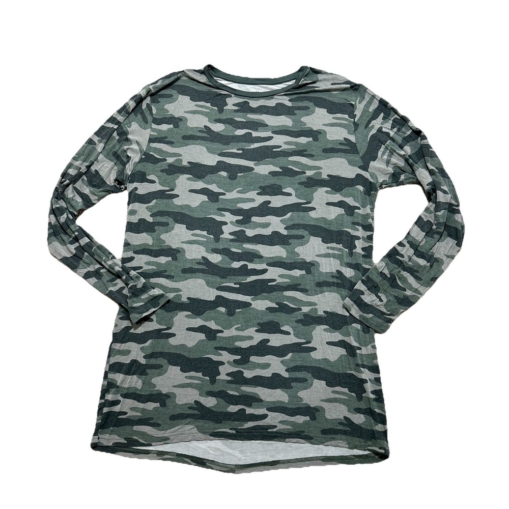 Little Sleepies Women's Sleep Shirt Size Large Camouflage Bamboo
